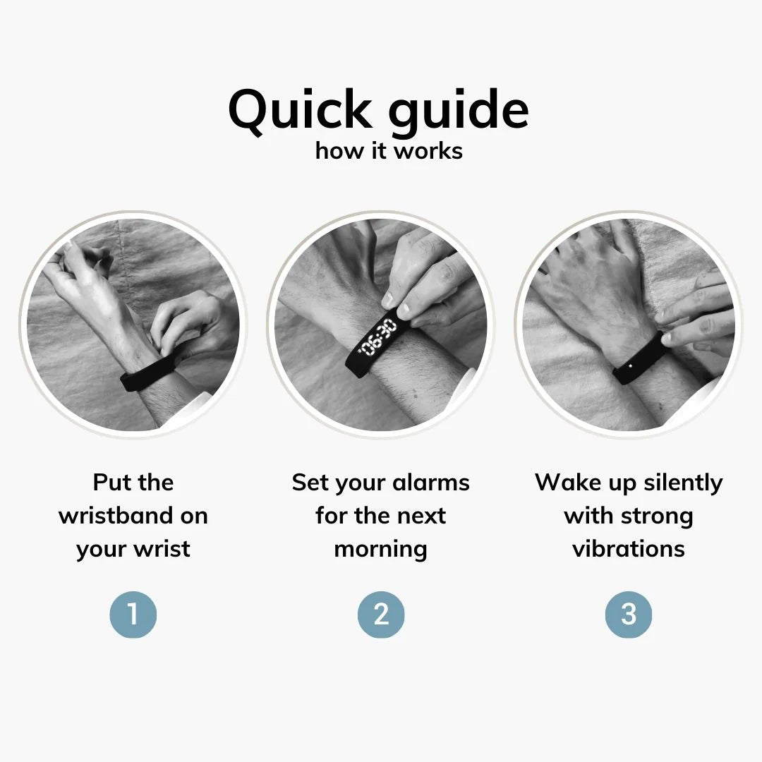 100% Wake-up Vibrating Alarm